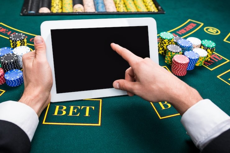 Antarmuka dashboard jaya bet dengan pasar sepak bola dan slot